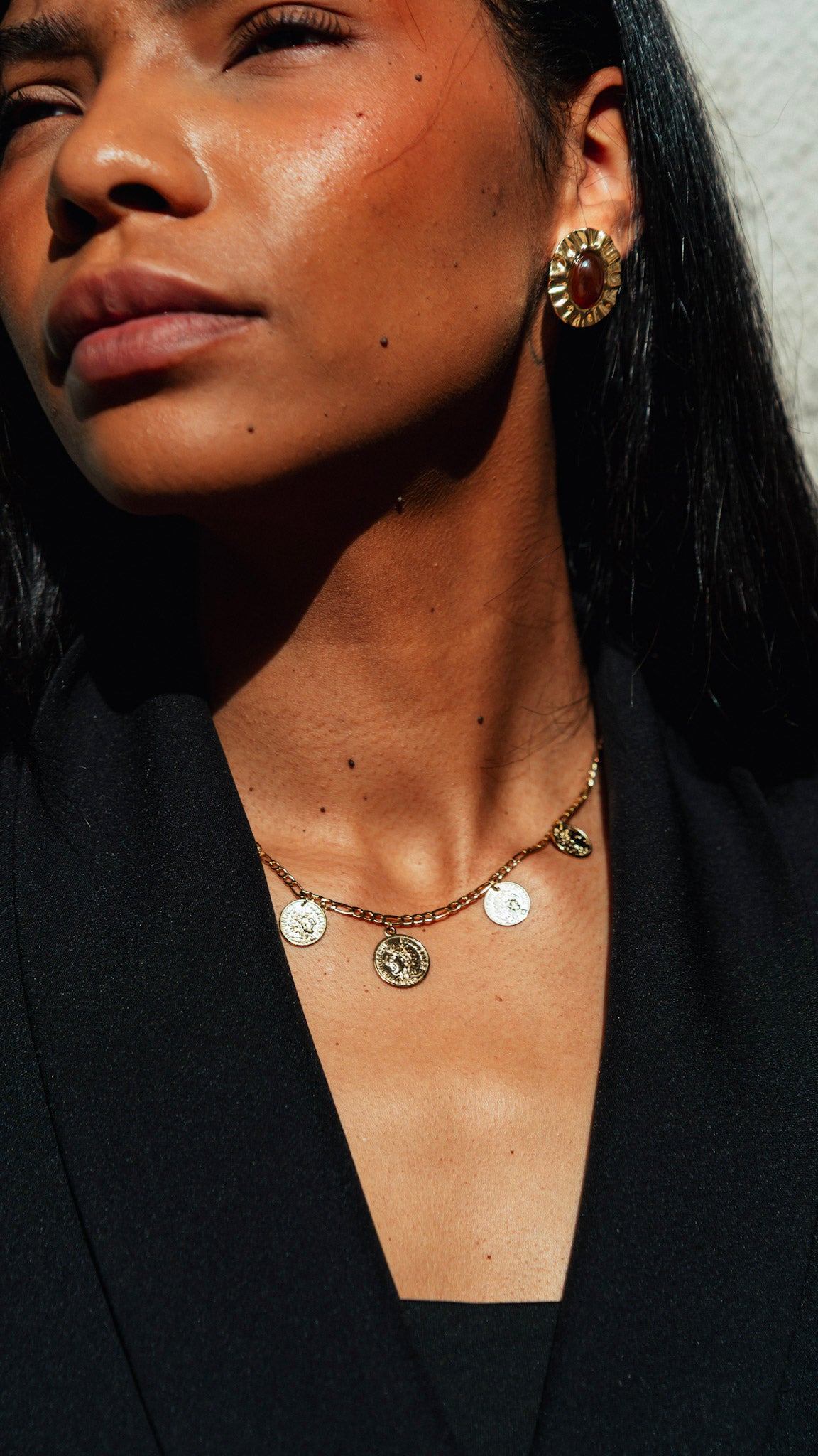 Collier médaillons Céline